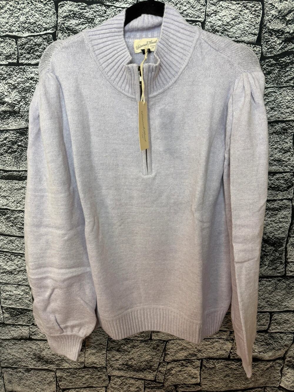 NWT Universal Thread Lilac Quarter Zip Sweater- 1X